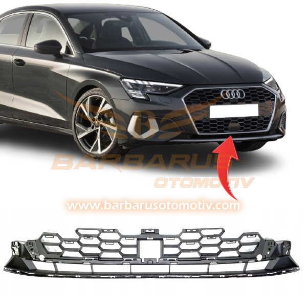 ÖN TAMPON ORTA IZGARA S LİNE AUDİ A3 2021 