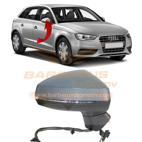 AYNA KOMPLE KATLANIR 10PİN R A3 HB 2012-2019