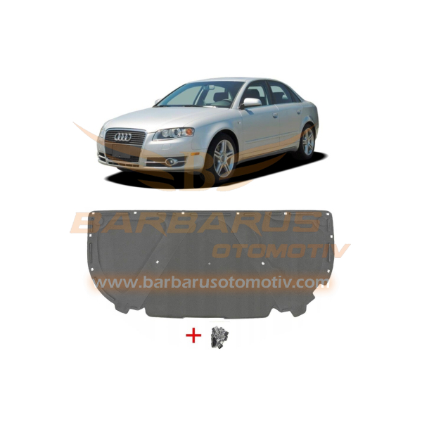 MOTOR KAPUT KEÇESİ AUDİ KLİPSLİ A4 05-08